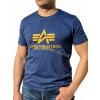 Alpha Industries Basic T Shirt New Navy tričko pánske Farba: modrá, Veľkosť: M Alpha Industries Basic T Shirt New Navy tričko pánske Farba: modrá, Veľkosť: M