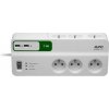 APC Essential SurgeArrest PM6U-FR / prepäťová ochrana / 230 V / 6 zásuviek / 2x USB port / Francúzsko (PM6U-FR)