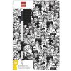 LEGO Stationery Zápisník A5 s čiernym perom Minifigure Brick LEGO Stationery Zápisník A5 s čiernym perom Minifigure Brick
