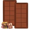 2x Silikónová Forma na Dubajskú Čokoládu / Hlbokú Čokoládu, 25x13,5cm 2x Silikónová Forma na Dubajskú Čokoládu / Hlbokú Čokoládu, 25x13,5cm