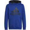 Chlapčenská mikina adidas, BL HD Modrá,Čierna 116 Chlapčenská mikina adidas, BL HD Modrá,Čierna 116