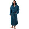 Vestis župan Athena 3116 petrol s kapucňou Vestis župan Athena 3116 petrol s kapucňou