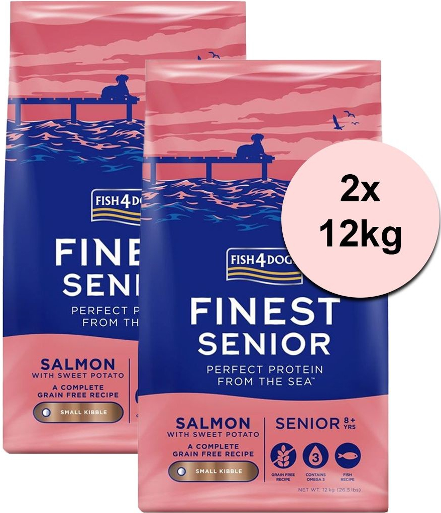 FISH4Dog S Finest Senior Salmon small 12 kg