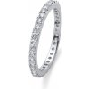 Strieborný prsteň so zirkónmi Swarovski Oliver Weber Jolie 62 mm Strieborný prsteň so zirkónmi Swarovski Oliver Weber Jolie 62 mm