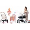 Set kočík trojkombinácia s bábikou v sprche Puschair Sandy Maxi Cosi&Quinny Smoby s funkčnou sprchou a fľaška na kŕmenie Set kočík trojkombinácia s bábikou v sprche Puschair Sandy Maxi Cosi&Quinny Smoby s funkčnou sprchou a fľaška na kŕmenie