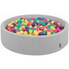 Bazén s loptičkami KiddyMoon 120-OK30D-433 120x120x30 cm Bazén s loptičkami KiddyMoon 120-OK30D-433 120x120x30 cm
