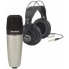 Samson C01/SR850 - kondenzátorový mikrofón a štúdiové slúchadlá Samson C01/SR850 - kondenzátorový mikrofón a štúdiové slúchadlá