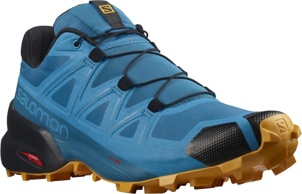 Salomon Speedcross 5 Men crystal teal barrier reef golden oak