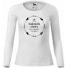 Vtipné triko dámske dlhý rukáv sestra Farba: Biela, Veľkosť: M Vtipné triko dámske dlhý rukáv sestra Farba: Biela, Veľkosť: M
