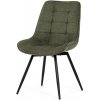Jídelní židle, zelená, hladká látka, HC-T1130 GRN2 Jídelní židle, zelená, hladká látka, HC-T1130 GRN2