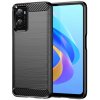 Hurtel Ohybný carbon kryt na Realme 9i / Oppo A96 - čierny Hurtel Ohybný carbon kryt na Realme 9i / Oppo A96 - čierny