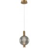 Italux PND-83631-1-BRO-SG LED závesné stropné svietidlo Lenti | 7W integrovaný LED zdroj | 3000K | na lanku | zlatá | čierna Italux PND-83631-1-BRO-SG LED závesné stropné svietidlo Lenti | 7W integrovaný LED zdroj | 3000K | na lanku | zlatá | čierna