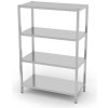 Hendi Regál 1000 x 600 x 1800 mm 4 police