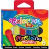 Colorino Kids farebná plastelína 6 farieb Classic Colorino Kids farebná plastelína 6 farieb Classic