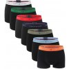 TOMMY HILFIGER - boxerky 7PACK eco friendly signature cotton essentials black / modern color mix waist-M (77-88 cm) TOMMY HILFIGER - boxerky 7PACK eco friendly signature cotton essentials black / modern color mix waist-M (77-88 cm)