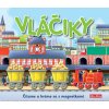 Vláčiky - čítame a hráme sa s magnetmi