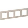Legrand Valena Life - Štvornásobný rámik, béžová/zlato - 754064 Legrand Valena Life - Štvornásobný rámik, béžová/zlato - 754064