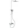 CERANO - Sprchový nástenný stĺp Zenira - vaňová otočná batéria - chróm CER-8050BD7760 CERANO - Sprchový nástenný stĺp Zenira - vaňová otočná batéria - chróm CER-8050BD7760