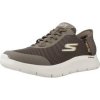 Skechers Módne tenisky SLIP INS: GO WALK Hnedá Skechers Módne tenisky SLIP INS: GO WALK Hnedá