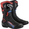 Topánky S-MX 6 HONDA kolekcie, ALPINESTARS (čierna / červená / modrá / biela) Topánky S-MX 6 HONDA kolekcie, ALPINESTARS (čierna / červená / modrá / biela)