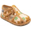 RAK papučky - kvety béžové - 21 EUR RAK papučky - kvety béžové - 21 EUR