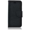 Diarové puzdro Fancy - Huawei P10 Lite čierne Diarové puzdro Fancy - Huawei P10 Lite čierne