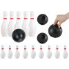 Lean Toys Klasická bowlingová súprava 10 ks kolky + gule