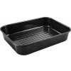Perfect Home Smaltovaný hlboký plech s rebrovaným dnom 42,5x30x8cm, 00394 Perfect Home Smaltovaný hlboký plech s rebrovaným dnom 42,5x30x8cm, 00394