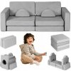Ecotoys Pohovka TMSRT-15 GRAY 55 x 55 látka odtiene šedej Ecotoys Pohovka TMSRT-15 GRAY 55 x 55 látka odtiene šedej