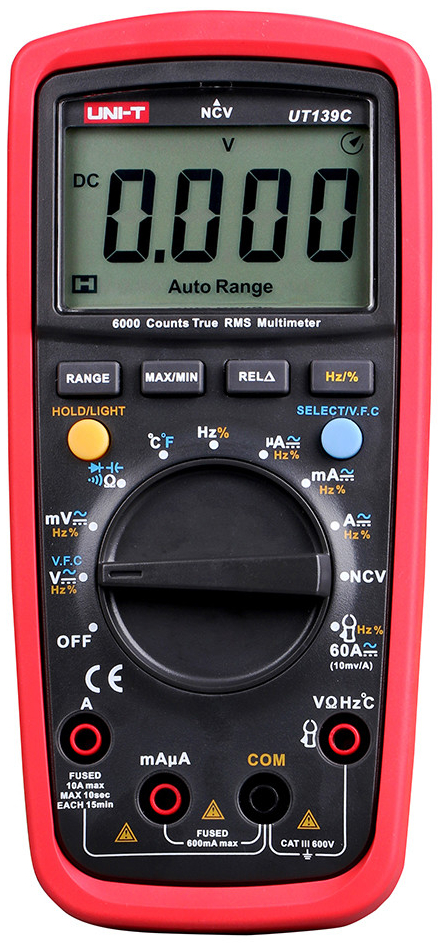 Univerzálny meter UNI-T UT139C