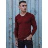 Dstreet pánsky sveter WX1915 bordó