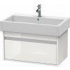 Duravit Ketho skrinka 75x44x41 cm závesná kúpeľňová skrinka pod umývadlo biela KT668702222 Duravit Ketho skrinka 75x44x41 cm závesná kúpeľňová skrinka pod umývadlo biela KT668702222