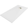 Mexen Hugo obdĺžnikový sprchový kút SMC 180 x 80 cm, biely, krytka zlatá - 42108018-G Mexen Hugo obdĺžnikový sprchový kút SMC 180 x 80 cm, biely, krytka zlatá - 42108018-G