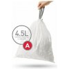 Simplehuman Príslušenstvo - Vrecia do odpadkového koša 4,5 l, typ A, 90 ks CW0250 Simplehuman Príslušenstvo - Vrecia do odpadkového koša 4,5 l, typ A, 90 ks CW0250