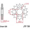 JT Sprockets JTF 781-14