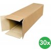 Kartónová krabica - tubus, otváranie na kratšej strane krabice 800x200x200 mm, 30 ks Kartónová krabica - tubus, otváranie na kratšej strane krabice 800x200x200 mm, 30 ks