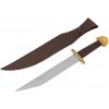 Výprodej Vikinský seax „Trojlaločná pěst“ s koženou pochvou - Outlet Výprodej Vikinský seax „Trojlaločná pěst“ s koženou pochvou - Outlet