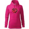 1975 v srdci - Mikina dámská Cape s kapucí - L ( Purpurová ) 1975 v srdci - Mikina dámská Cape s kapucí - L ( Purpurová )