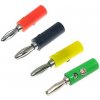 Banánikový konektor rôzne farby 4mm - Modrá Banánikový konektor rôzne farby 4mm - Modrá