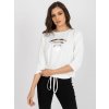 Blouse-RV-BZ-7547.12P-ecru biela S RUE PARIS 2016103129683 Blouse-RV-BZ-7547.12P-ecru biela S RUE PARIS 2016103129683