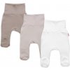 Rastúca výhodná sada, 3x polodupačky pre bábätko Nature - béžová/taupe/biela, veľ. 62/68 Rastúca výhodná sada, 3x polodupačky pre bábätko Nature - béžová/taupe/biela, veľ. 62/68