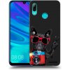 Picasee silikónový čierny obal pre Huawei P Smart 2019 - Francúzsky Buldoček Picasee silikónový čierny obal pre Huawei P Smart 2019 - Francúzsky Buldoček