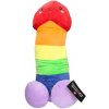 Shots S-Line Penis Plushie Rainbow 30 cm