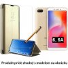 Otváracie Púzdro Luxria Clear View pre Xiaomi - Zlaté Pre Xiaomi: Redmi 6, 6A Otváracie Púzdro Luxria Clear View pre Xiaomi - Zlaté Pre Xiaomi: Redmi 6, 6A