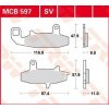 TRW brzdove platničky TRW MCB597 TRW brzdove platničky TRW MCB597