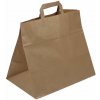 Wimex Papierová taška hnedá 32x21x33 cm (50 ks)