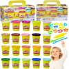 PLASTELÍNA PLASTELÍNA PLASTICKÁ HMOTA PLAY DOH 20 TUB+FORMIČKY 15 EL. SADA PLASTELÍNA PLASTELÍNA PLASTICKÁ HMOTA PLAY DOH 20 TUB+FORMIČKY 15 EL. SADA