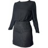 Dámske čipkované šaty čierne 1409 Veľkosť: L