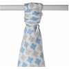 XKKO BMB Bambusová osuška Scandinavian Baby Blue Cross, 90x100,1ks XKKO BMB Bambusová osuška Scandinavian Baby Blue Cross, 90x100,1ks