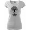 Narodeninový strom 60 - Pure dámske tričko - S ( Biela )